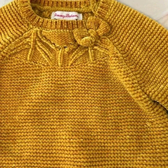 Tommy Bahama - long sleeve  Chenille sweater. Size 4. - Picture 3 of 5